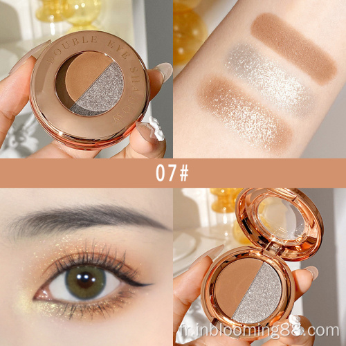 Eyeshadow de maquillage de maquillage privé étanche en gros